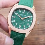 Clone Rose Gold Patek Philippe Aquanaut Watches in 42mm Green Dial_th.jpg